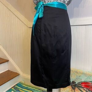 Worthington pencil skirt with back kick pleats 6